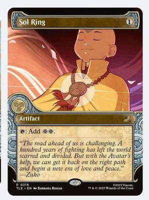 Sol Ring (Showcase) MTG TLE | EDH Commander Artifact Mana Rock Ramp | NEW NM - Image 1 of 3