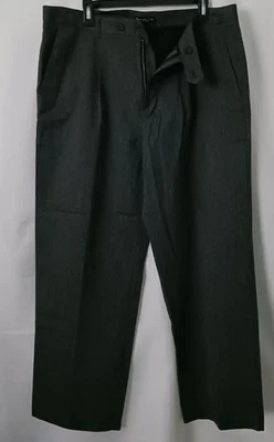 EXCELENTE Pantalón de vestir para hombre Kenneth New York Cole plisado delantero 38 x 32  Foto 1 de 4