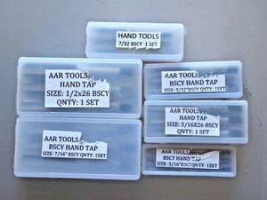 JUEGO DE GRIFOS SERIE BSCY 5/16 1/2 7/32 1/4 3/8 9/32 7/16 9/16 GRIFO NUEVO - Imagen 1 de 7