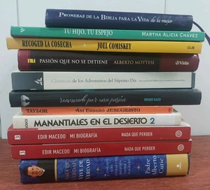 Lote De 11 Libros En Espanol. Religiosos Y Espirituales - Imagen 1 de 16