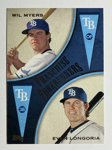 Actualización Topps 2013 Franchise Forerunners #5 Evan Longoria/Wil Myers - Imagen 1 de 2