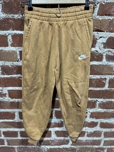 NIKE - GIRLS BOYS MEDIUM - TAN JOGGER SWEATPANTS - FD3008-224 - Picture 1 of 5