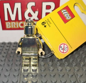 Lego Schlüsselanhänger Goldene Minifigur Set 850807 Neuwertig #828# - Picture 1 of 2