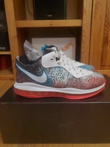 Nike air lebron 8 V2 Miami Nights qs mvp 44 US 10 UK 9 - Foto 1 di 8