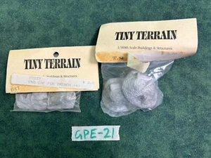 1/300 Tiny Terrain Bunkers and End Caps for Treches Lot GPE-21 - Picture 1 of 1