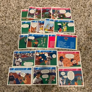 Upper Deck 1992 Looney Tunes Comic Ball lot of 20 cards Ken Griffey Jim Abbott - Picture 1 of 2