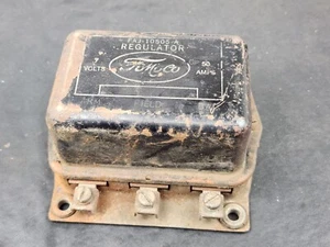  1954 1955 Ford Motorcraft Lincoln Mercury 6 Volt Voltage Regulator FAJ-10505-A - Picture 1 of 5
