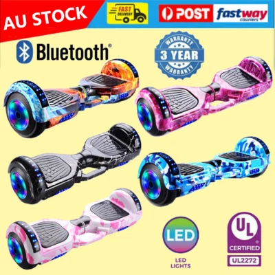 2025 Hoverboard Bluetooth Electric LED Self Balancing Scooter Kid Adult Teen New - image 1 of 4