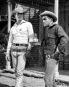 Peter Brown, Sammy Davis Jr - Lawman - 8 1/2 X 11 - Picture 1 of 1
