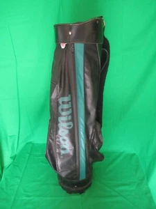 Vintage Wilson Tube/Sunday Golf Bag 6-Slot w/Thick Shoulder Strap Made in USA - Picture 1 of 10
