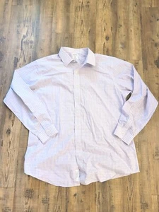 Brooks Brothers Regents Button Down Lavendar Shirt 18-36 - Picture 1 of 5