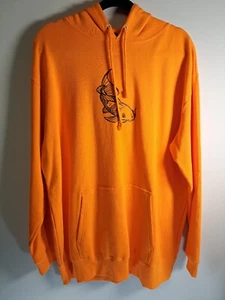 AFEW X BEAMS Orange Koi Hoodie Hooded Sweatshirt sz XXL - Picture 1 of 2