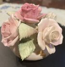 Royal Adderley ROSES Bouquet/Basket/Pot Flowers Fine Bone China Capodimonte-styl