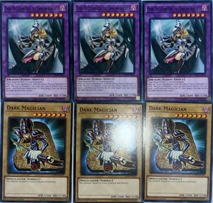 3 X Dark Paladin LEDD-ENA34 + 3 X Dark Magician LEDD 1st Mint YUGIOH - Imagen 1 de 1