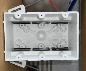 Allied Moulded 3300-NK Outlet Box 3 Gang 46 cu-in 3G New Work Nail On Box