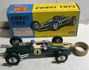 1960’s Corgi no. 155 Lotus-climax Formula 1 New in Box Great Britain Not Used! - Picture 1 of 5