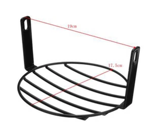 Universal 7" Motorcycle Vintage Headlight Metal Mesh Grill Protector Guard Cover - Picture 1 of 9