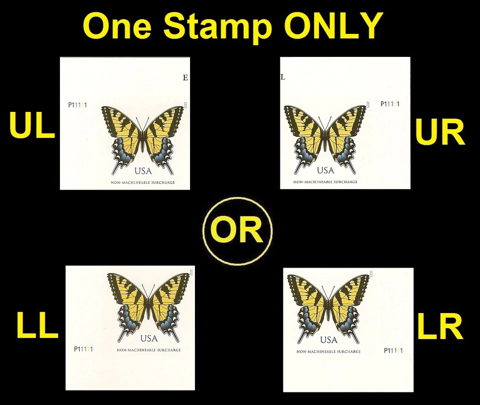 US 4999a Eastern Tiger Swallowtail NMS imperf NDC plate single MNH 2015 - Image 1 of 1
