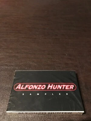 FACTORY SEALED SINGLE CASSETTE TAPE - ALFONZO HUNTER - SAMPLER - PROMO - Image 1 of 2