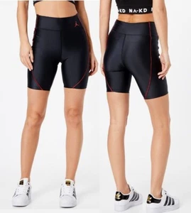 Pantalones Cortos Jordan Para Mujer Negros DC7315-010 Atléticos Calce Ajustado Correr Bicicleta Talla Pequeña - Imagen 1 de 16