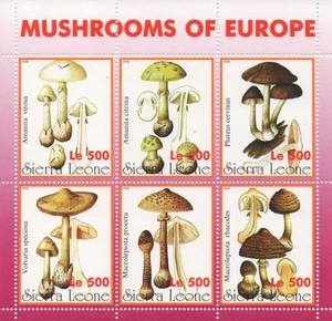 PILZE 1998 POSTFRISCH BRIEFMARKENBOGEN - Bild 1 von 1