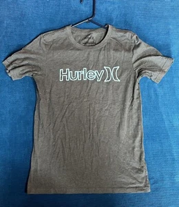Youth Kids Hurley Gray Short Sleeve T-Shirt Size Large Streetwear Outerwear - Picture 1 of 4