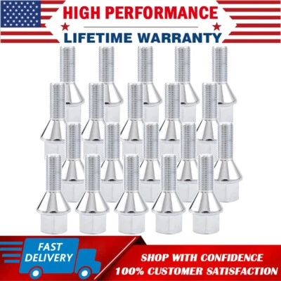 20 piezas perno de rueda para Jeep Cherokee Compass Chrysler 200 Dodge Dart M12x1.25 Foto 1 de 4