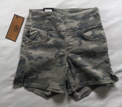 ROCK & Republic ― Размер 4 ― лихорадка тянуть на камуфляж джинсовые шорты джинсовой ткани Rx новый с Ярлыками - Изображение 1 из 4