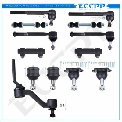 Rótulas delanteras completas de 13 piezas para brazo ralentí rótulas para GMC C1500 C2500 Foto 1 de 4