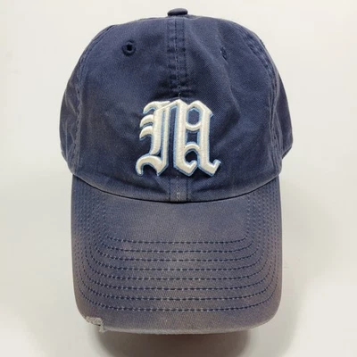 Vintage Maine Black Bears Hat Navy Blue 2001 Franchise Size Medium Y2K Authentic - Image 1 of 4