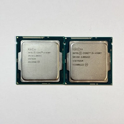Lot of 2 Intel Core i5-4590T 2.0GHz 6MB Quad Core Socket 1150 - Image 1 of 2