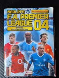 Merlin's FA Premier League 04 Sticker Book Complete with Completion Sticker 100% - Picture 1 of 15