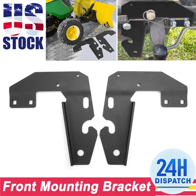 VROOMAUTOLY US For John Deere 46" Front Blade/Snowplow Mounting Brackets # GXH24760/GXH24761