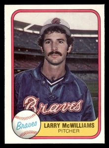 Larry McWilliams 1981 Fleer #267 Atlanta Braves - Imagen 1 de 2