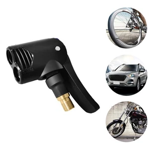 High Durability Tire Valve Clip Connector with Inflator Pump Hose for Vehicles - Picture 1 of 12