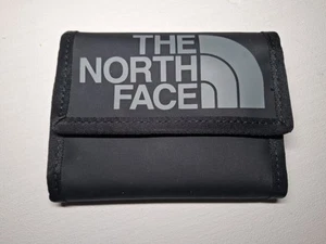 Cartera de lona negra The North Face triple tarjetero bolsa de identificación - Imagen 1 de 22