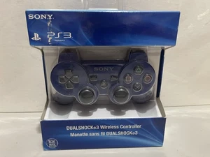 Controller Sony PlayStation 3 PS3 blu metallizzato Dualshock 3 NUOVO OEM NUOVO CON SCATOLA - Foto 1 di 5