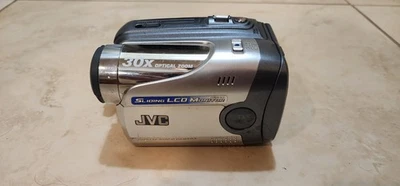 JVC GR-DA30U Digital Video Camera (Gray) 30x Optical Zoom SOLD AS-IS UNTESTED - Image 1 of 4