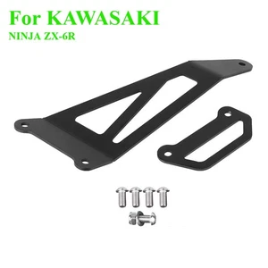 Rear Footrest Blanking Plates Footpeg Exhaust Bracket For KAWASAKI NINJA ZX-6R> - Picture 1 of 20