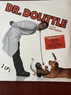 DR. DOLITTLE - THE ALBUM 1998 US SEALED 2 VINYL/LP AALIYAH/RAY J/TWISTA/GINUWINE - Image 1 of 4