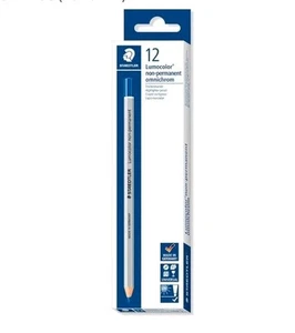Staedtler 108-3 Lumocolor Omnichrom nicht permanenter Bleistift - BLAU (Box mit 12) - Bild 1 von 4