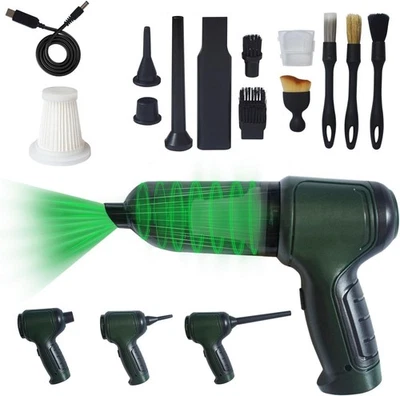 120W Cordless Handheld Mini Vacuum Cleaner & Accessories. Pet, Car, Keyboard etc - Image 1 of 4