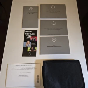2024 Nissan Altima Owners Operator Manual Set With Case OEM Free Shipping  - Picture 1 of 6
