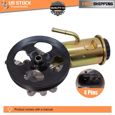 For 00-06 Toyota Echo Scion xA xB 1.5L Power Steering Pump w/ Pulley & Reservoir - Image 1 of 4