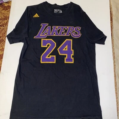 Camiseta Kobe Bryant Los Angeles Lakers Juvenil Adidas 24 Talla S/P Foto 1 de 4