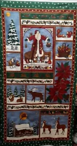 MODA Fabric - A WOODLAND CHRISTMAS - 23" PANEL - Picture 1 of 4