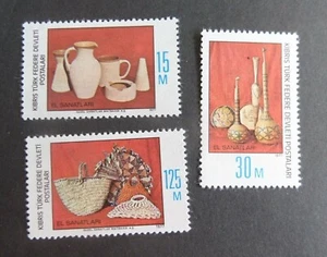 Artesanía Turco Chipre 1977 SG51/3 MNH UM sin montar como nueva - Imagen 1 de 1