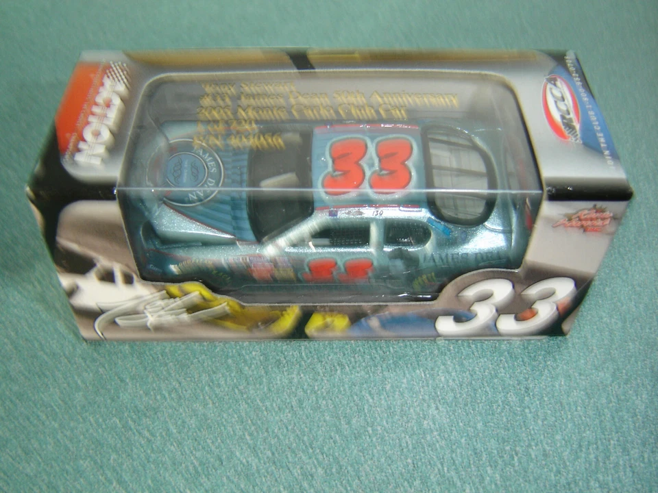 Tony Stewart #33 James Dean 50th 2005 Acción RCCA CLUB H/O 1/64 NASCAR RARO NUEVO Foto 1 de 1