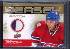 2010-11 Upper Deck Game Jerseys Patches #GJKO Andrei Kostitsyn 02/15
