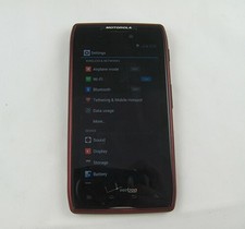 Motorola XT912 Droid RAZR Verizon Phone LTE GOOD (Red)